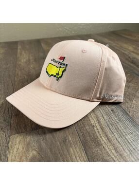 NWOT Masters Golf Hat Light Pink Augusta National Embroidered Adjustable Cap